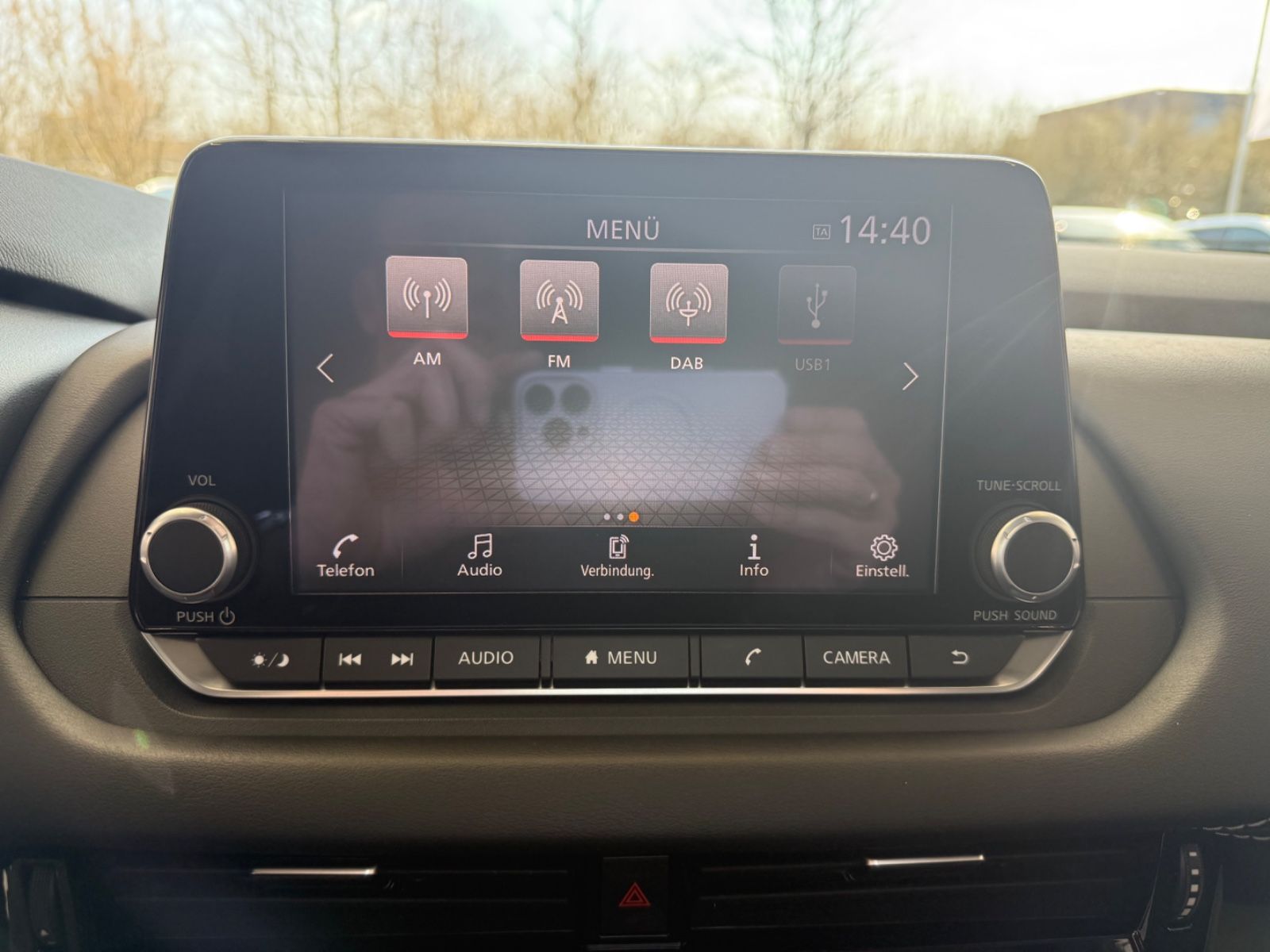 Fahrzeugabbildung Nissan Qashqai Acenta, Rückfahrkamera., Apple Car Play