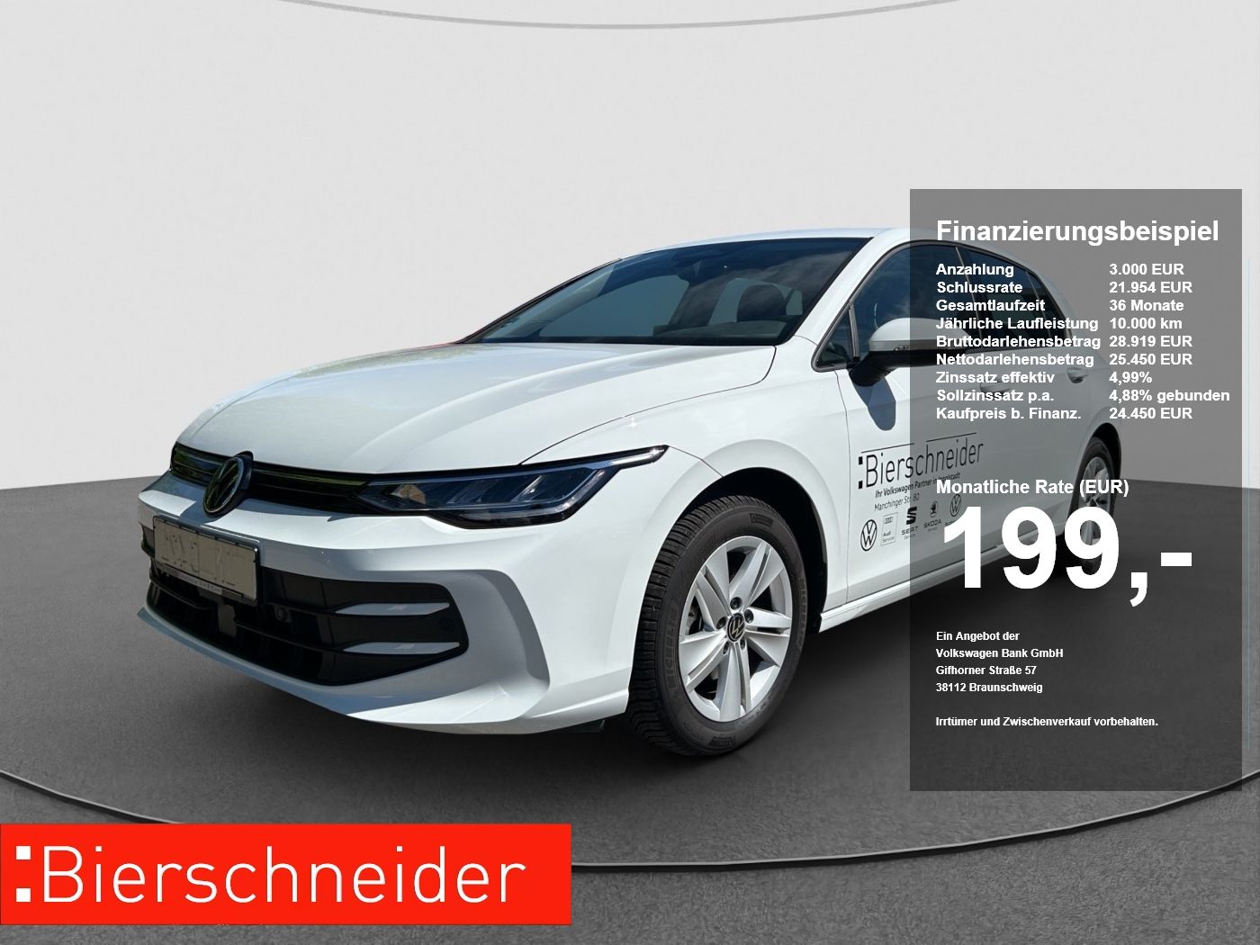 Volkswagen Golf 8 1.5 TSI Goal REAR VIEW ACC APP-CONNECT WP