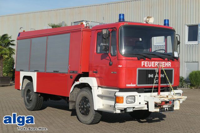 MAN 19.372 4x4, Feuerwehr, Rosenbauer, Allrad, 370PS