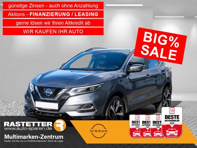 Nissan Qashqai DIG-T tekna Leder+Pano+Navi+360+SHZ+PDC+