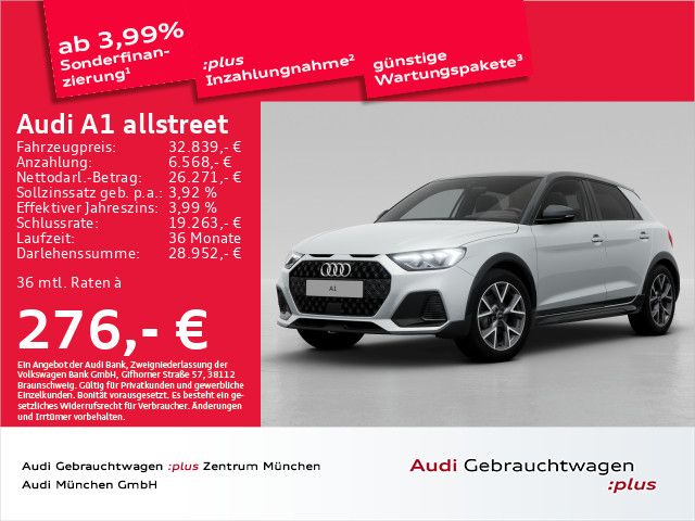 Audi A1 allstreet 35 TFSI S line int. LED/Navi+/PDC+