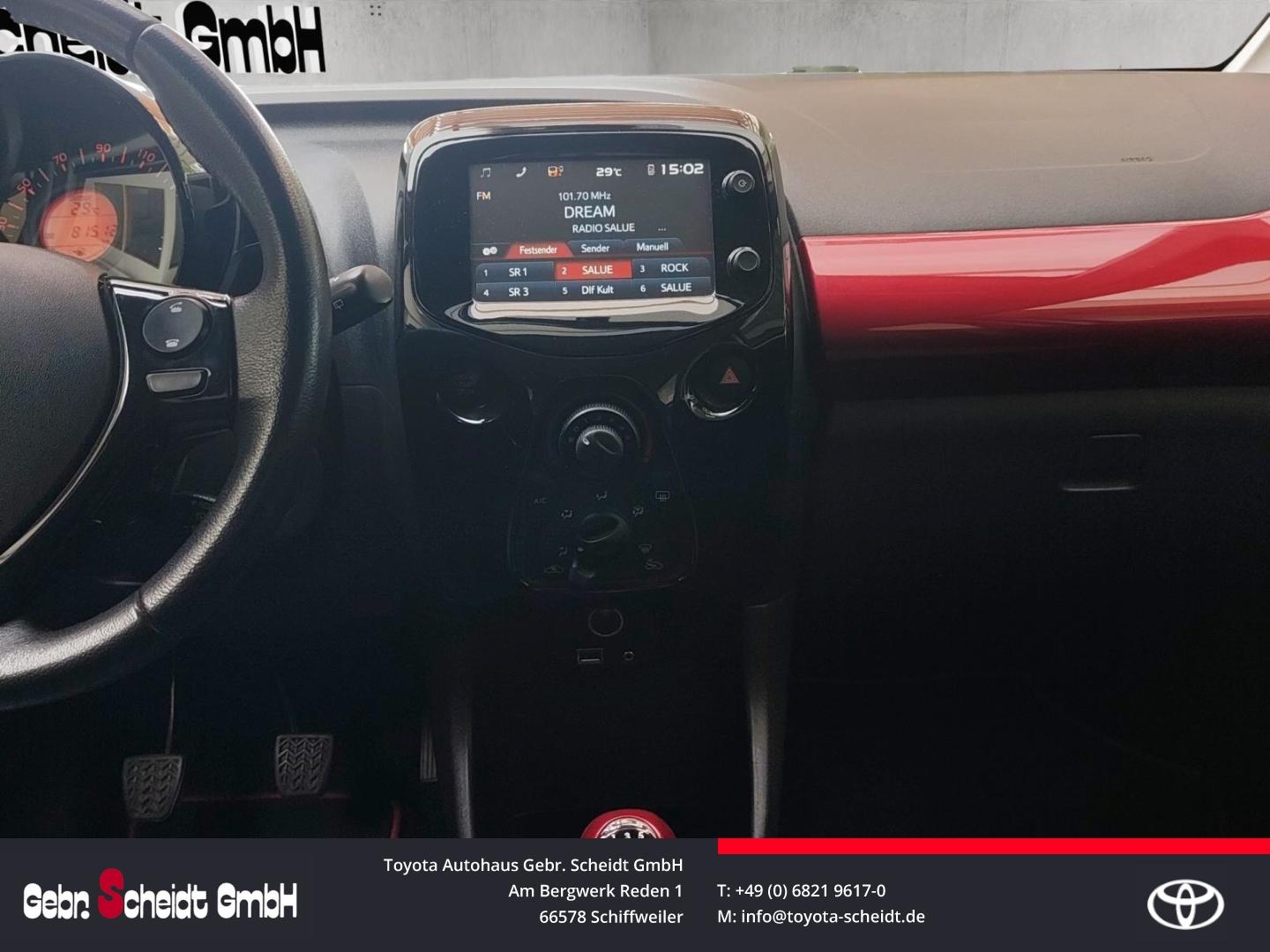 Toyota Aygo X-Pose Faltdach Rückfahrkamera Klimaanlage 