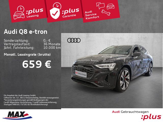 Audi Q8 e-tron 55 QUATT S LINE MATRIX+KAMERA+NAVI+AHK