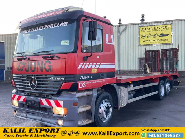 Mercedes-Benz Actros 2540 Machinery Transporter 6x2 V6 Hydraul