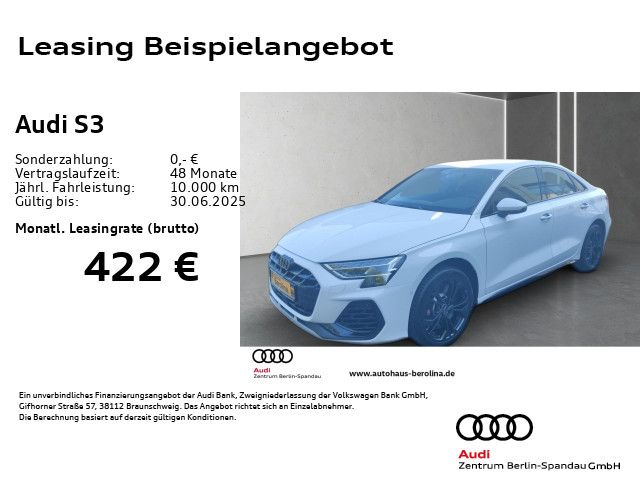 AUDI S3 Lim. *NAV+*Opt.-Schwarz+*LED*Virt.C+*GRA*
