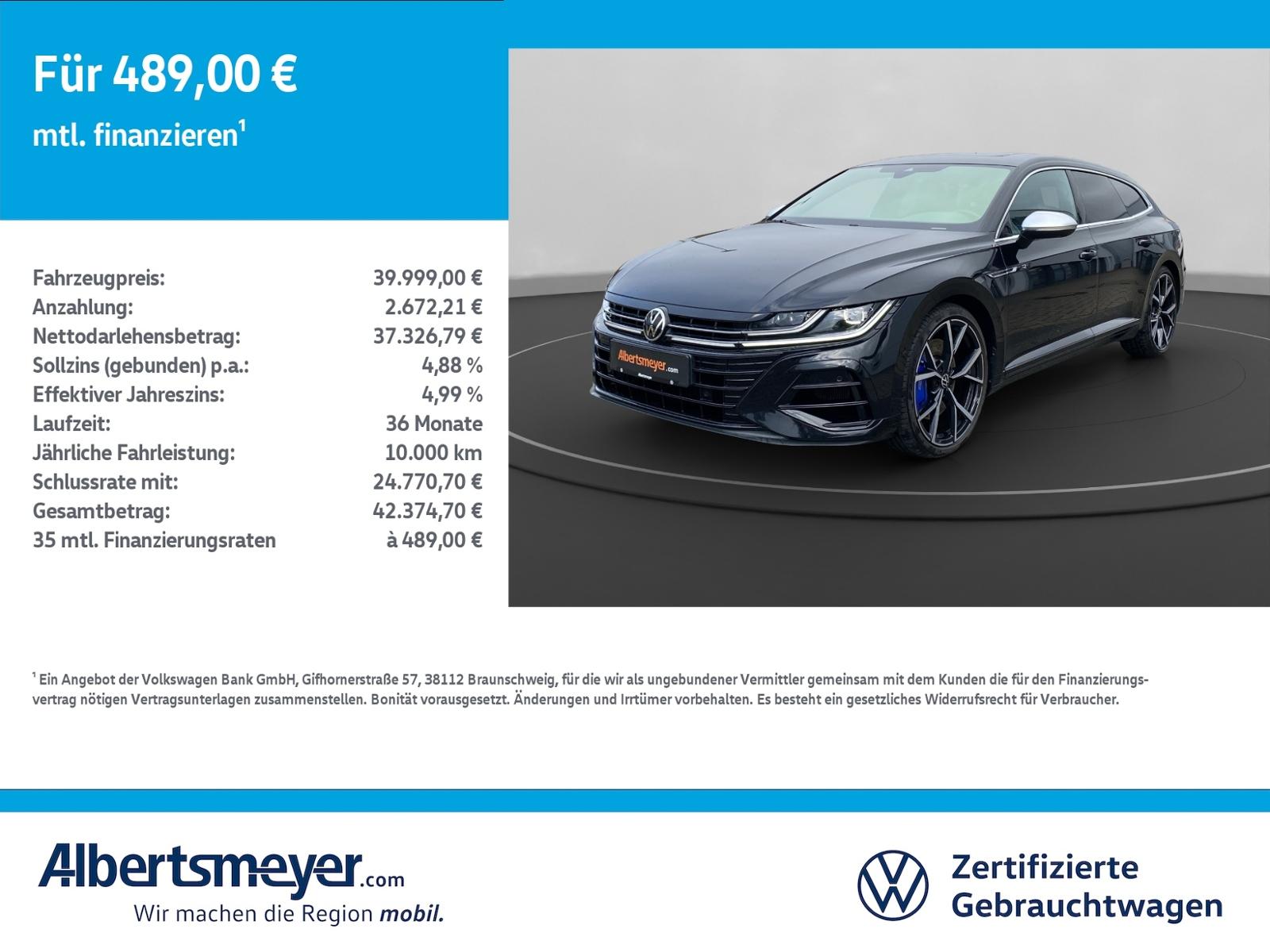 Volkswagen Arteon ShootingBrake R 2.0 TSI 4Motion +DSG+AHK+