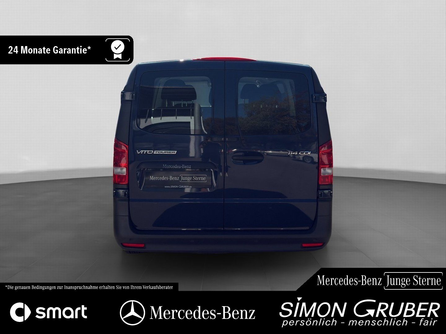Fahrzeugabbildung Mercedes-Benz Vito 114 Tourer extralang Navi Kamera 8 Sitzer