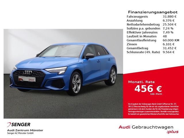 Audi A3 Sportback 45 TFSI e S line S tronic MMI LED