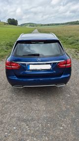 Mercedes-Benz C 180 T  9G- Autom. - Pano. - AHK - Mercedes-Benz C 180: Blau