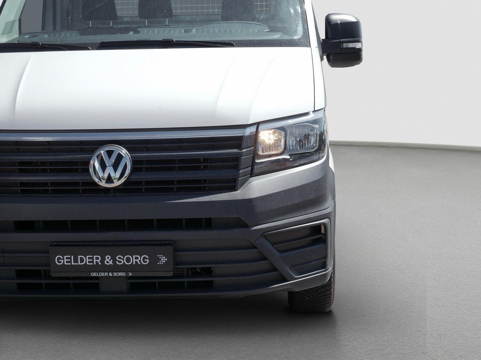 Volkswagen Crafter 35 Pritsche MR TDI Autom*AHK*Leiterträg*, миниатюра 12