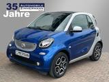 Smart ForTwo, Sitzheizung, Glasdach, Ledersitze - blaue Smart ForTwo