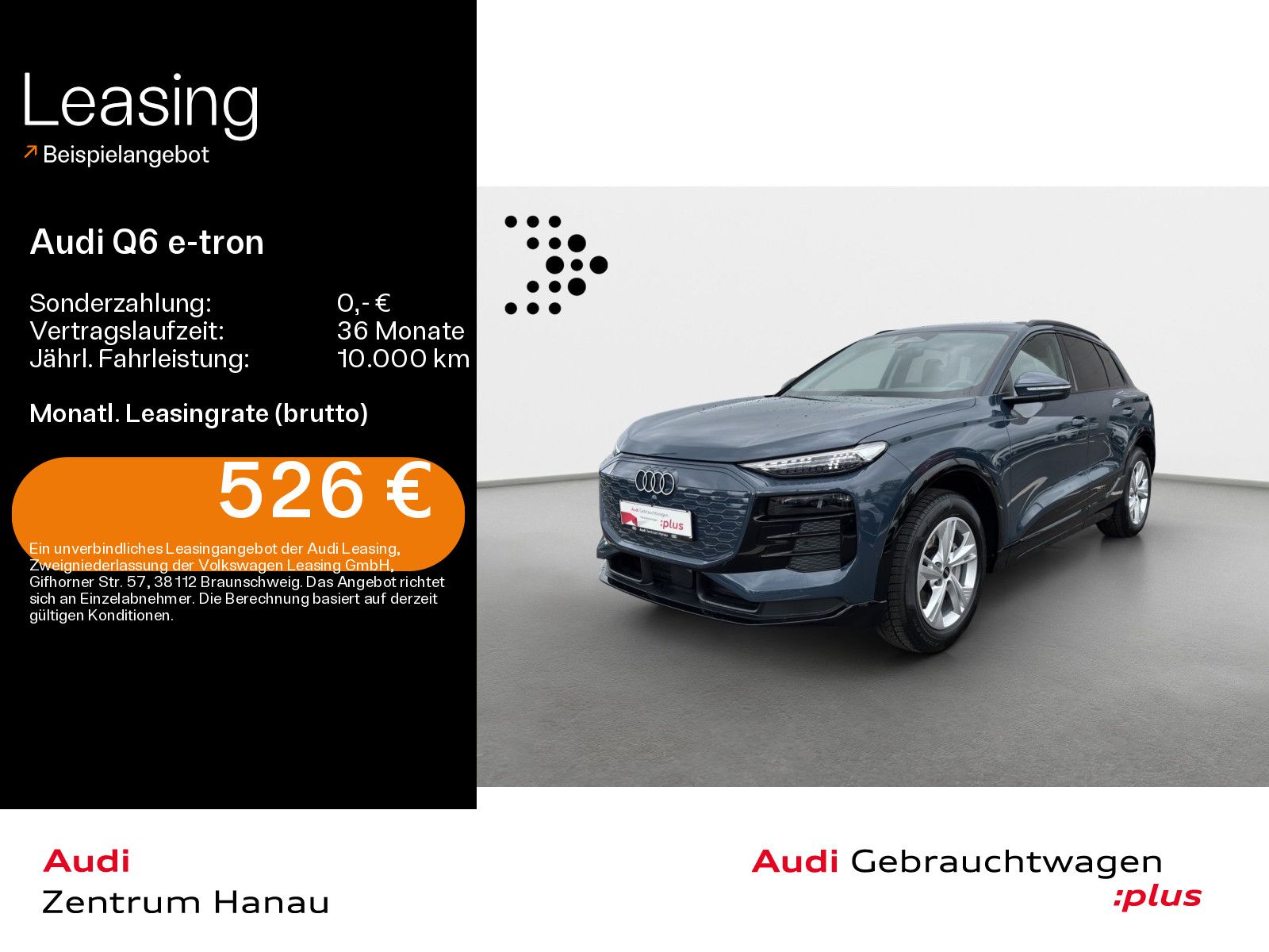 Audi Q6 e-tron advanced*0,25%*LED*SHZ*PDC*NAVI