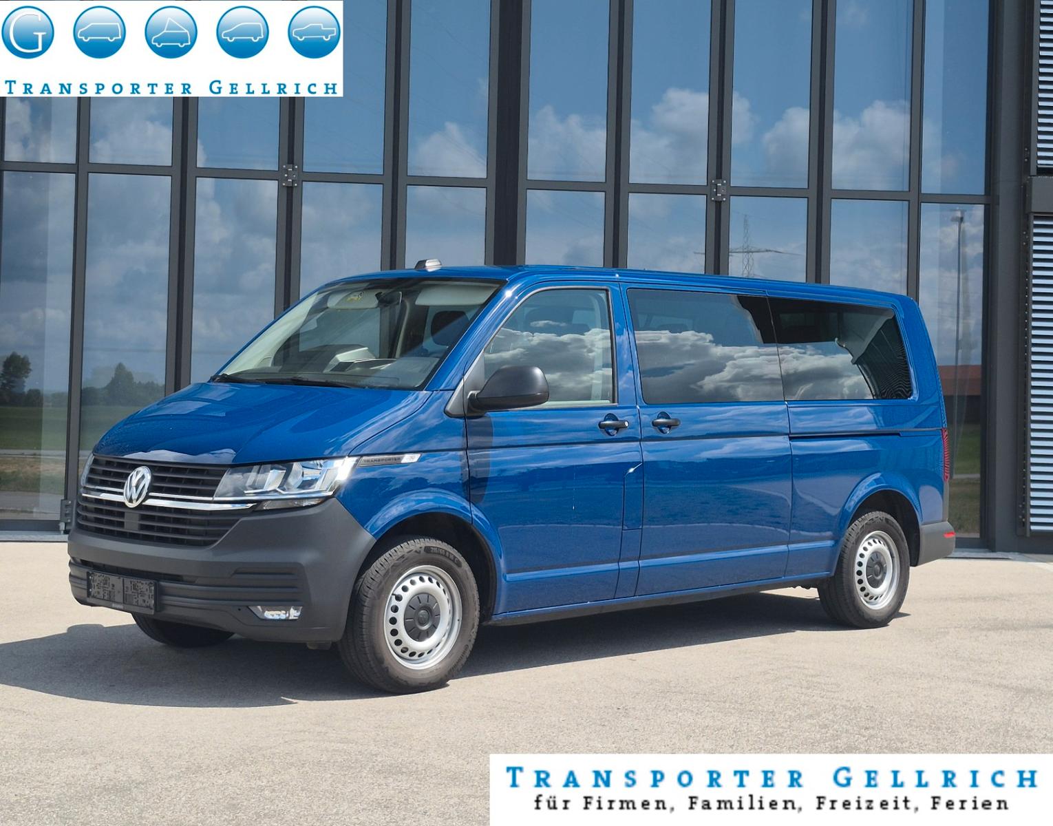 Volkswagen T6 Kombi 9Sitzer Standhei 2 Schiebetüren GRA AHK
