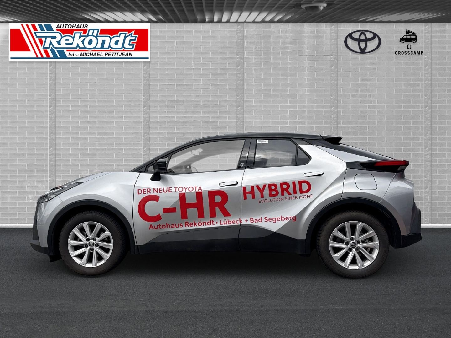 Toyota C-HR 1.8 Hybrid Team Deutschland ACC RFK SHZ LHZ imagem 3