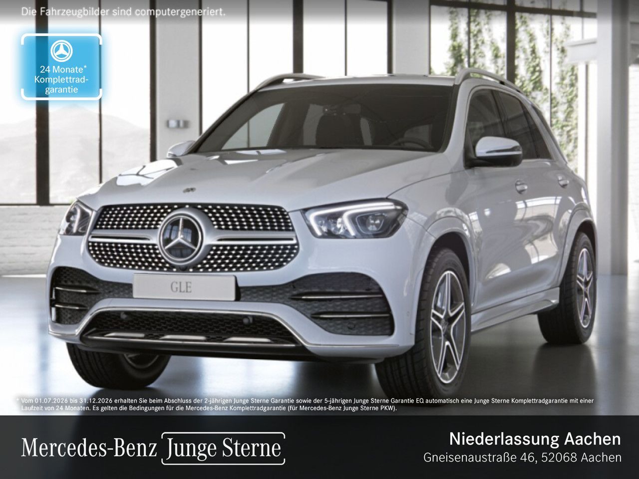Mercedes-Benz GLE 350 de 4M AMG AHK AIRMATIC DIST 360 AMBI LED foto 1