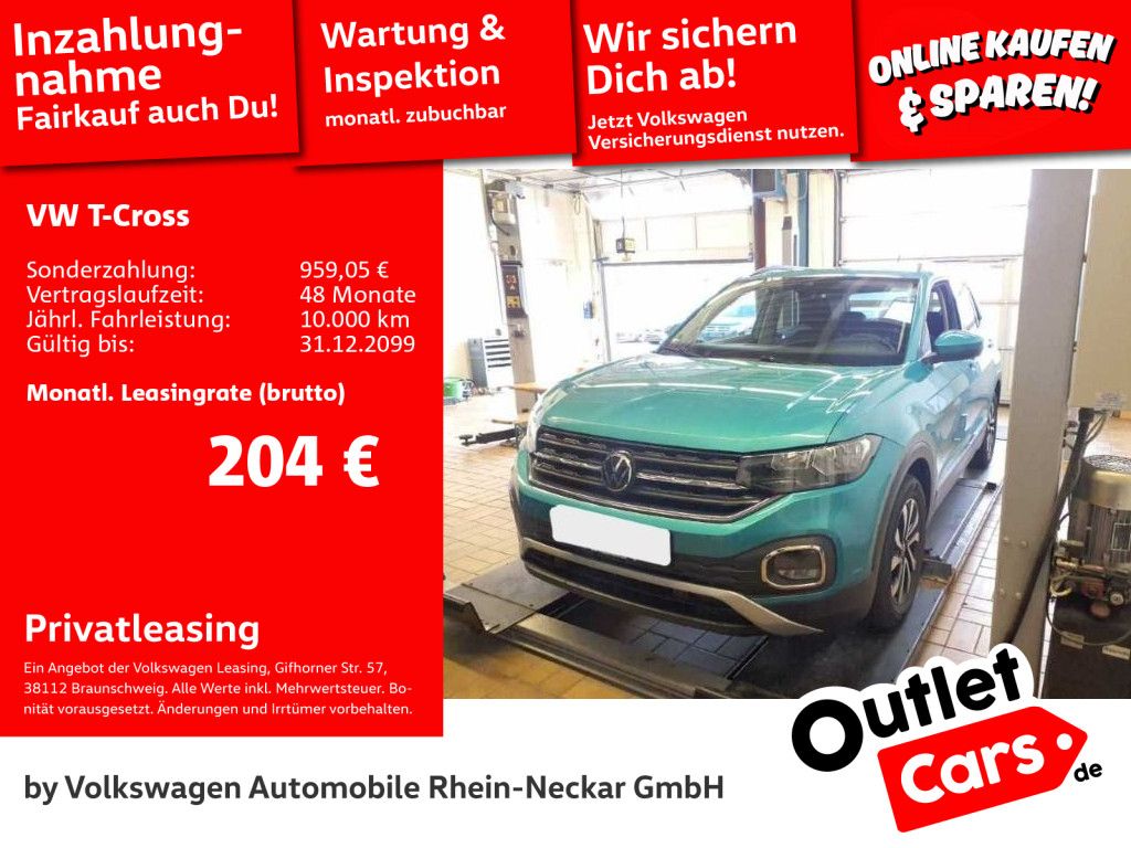 Volkswagen T-Cross Active 1.0 TSI Automatik Navi Kamera uvm
