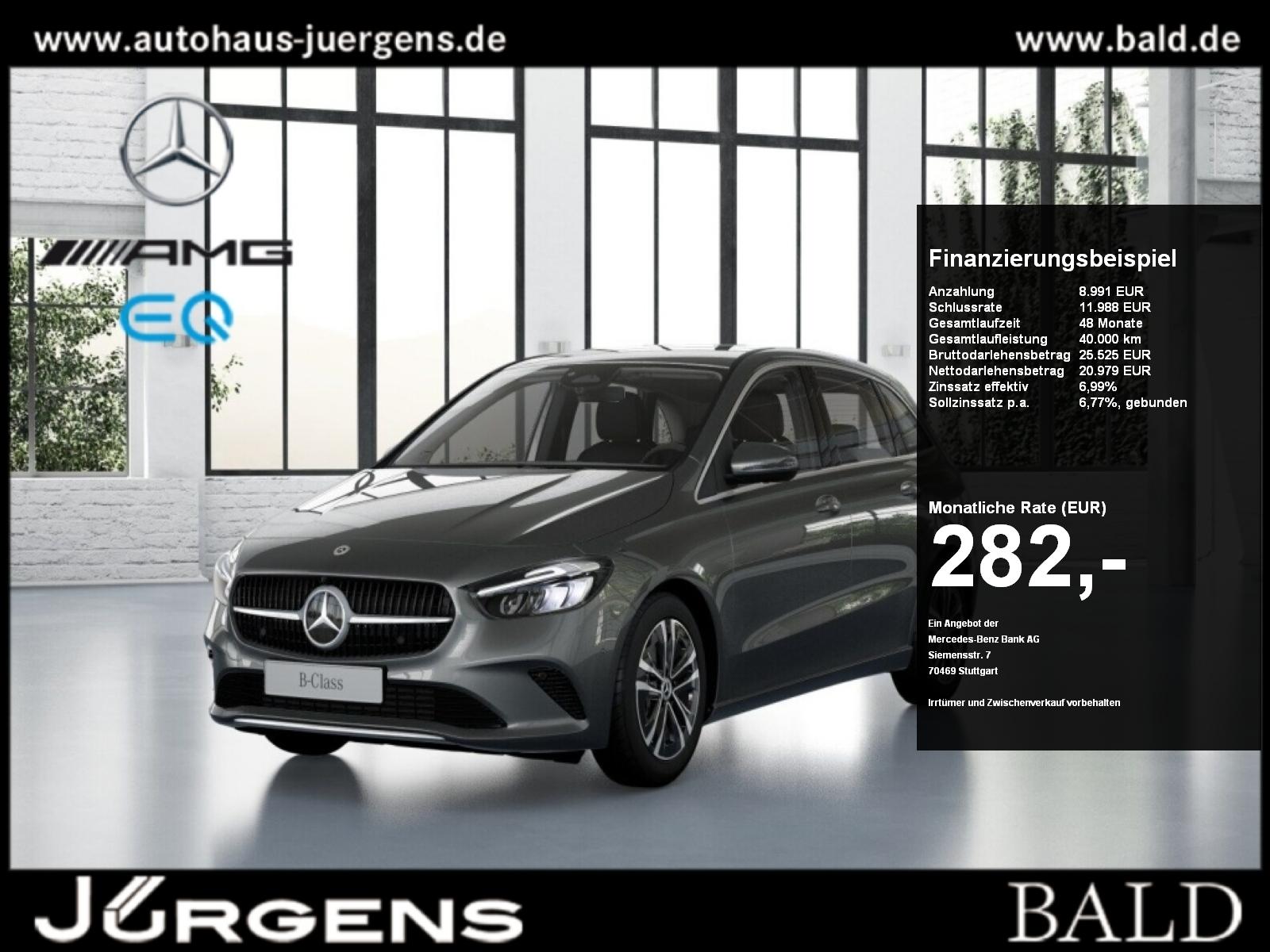Mercedes-Benz B 180 Progressive+Cam+LED+Navi+Totw+Wide+Winter