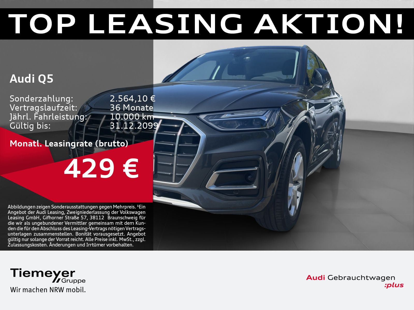 Audi Q5 50 TFSIe Q ADVANCED LED NAVI+ LM18 VIRTUAL