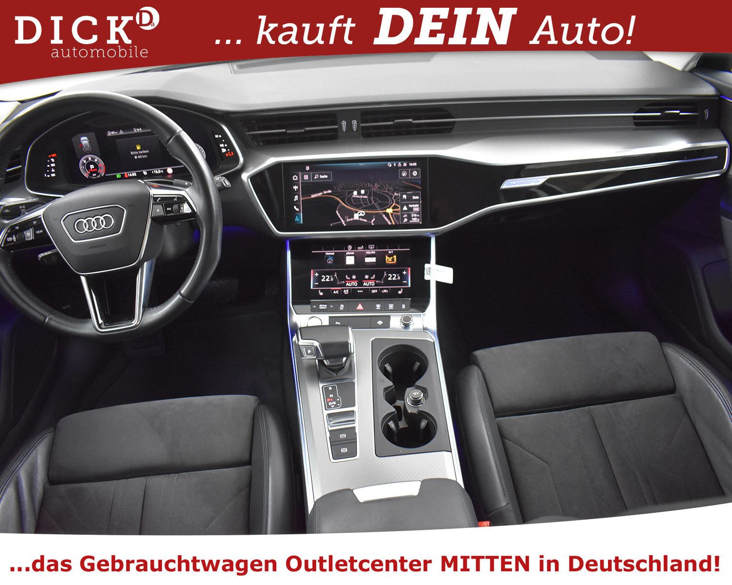AUDI A6 Av 45d Quatt Sport S LINE+VIRTU+STDHZ+LED+ACC - Image 8