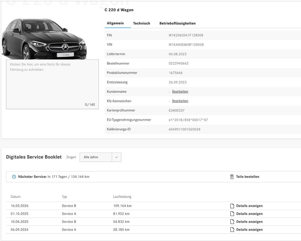 Image of Mercedes-Benz C 220