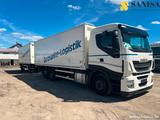 Iveco Stralis AS260S42/2xLBW/Schwenkwand/Web Anhänge. - Iveco As 260