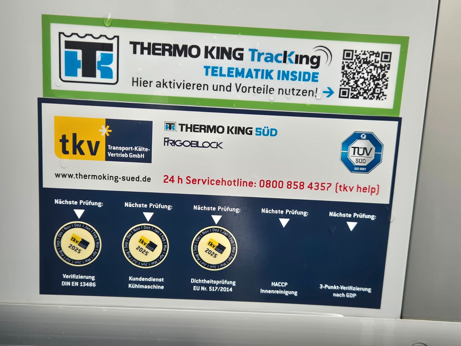 Fahrzeugabbildung Iveco Eurocargo ML160E28 ThermoKing R1200R LBW Tür AHK