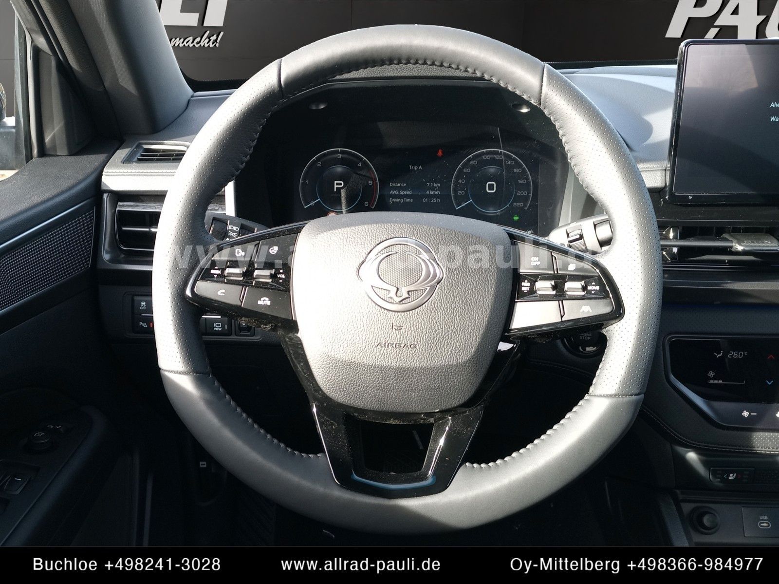 Kgm Musso Grand 2.2D Khan 4x4 | ROLLCOVER, TRITTBRE.