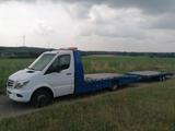Mercedes-Benz Sprinter Autotransporter mit Seilwinde und AH