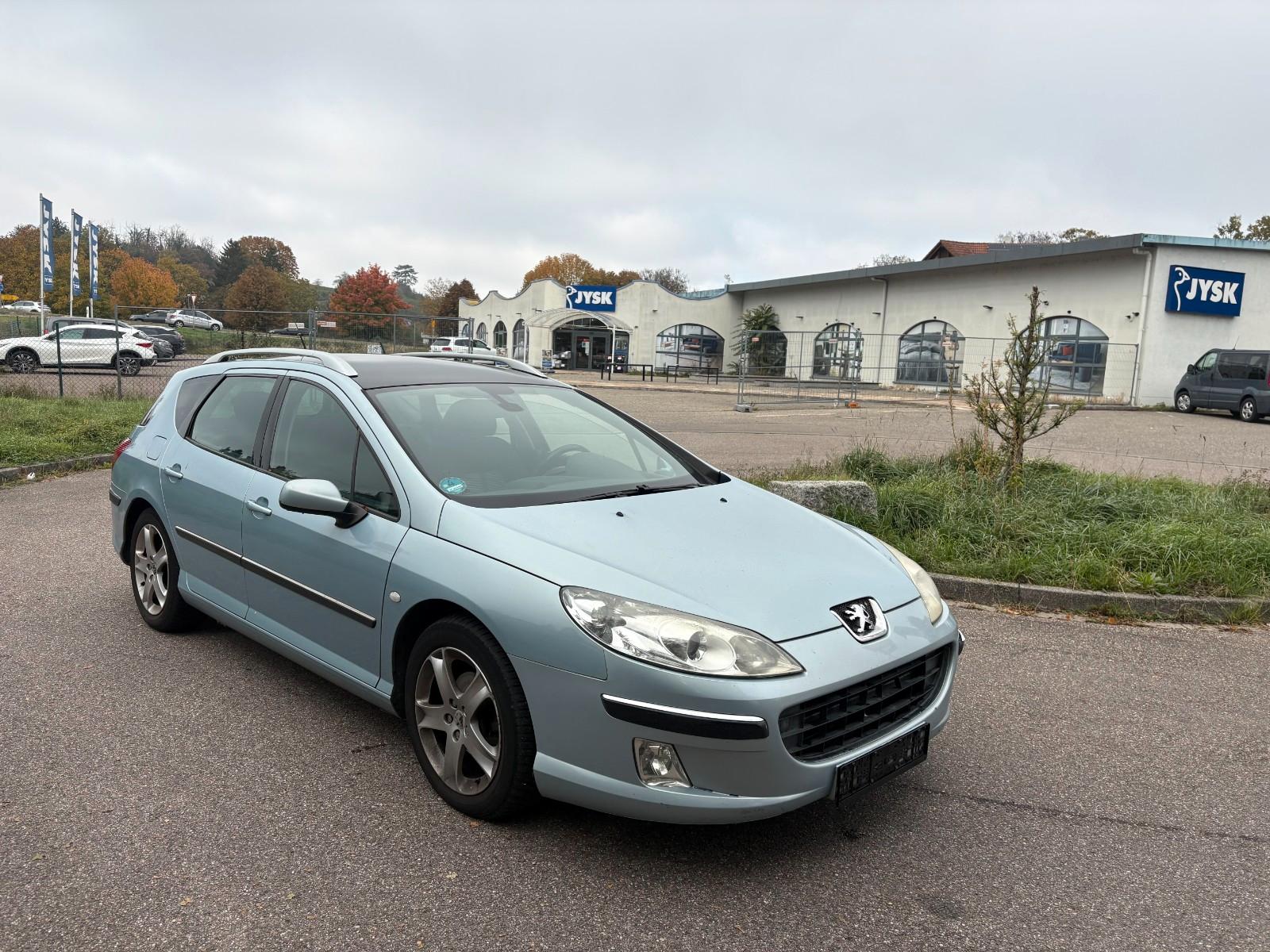 Peugeot 407 2004 — interior
