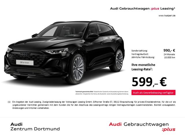 Audi Q8 e-tron 55 quattro S LINE BLACKPAK 360CAM LM21