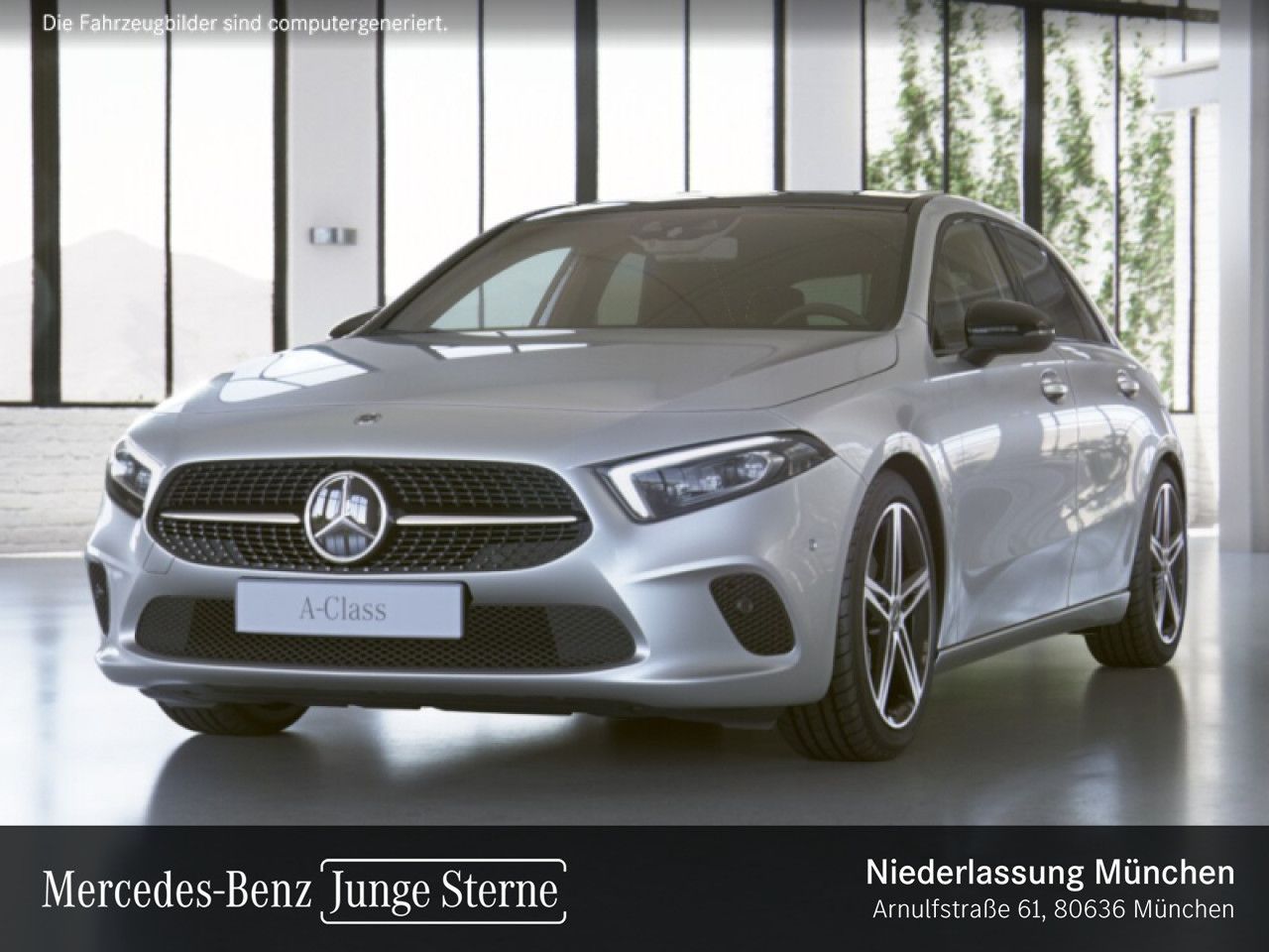 Mercedes-Benz A 200 Prog Night Dist Pano Mbeam Kam Memo Ambi foto 2