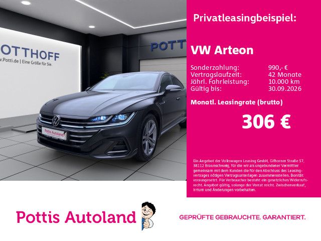 Volkswagen Arteon 2.0 TDI DSG R-LINE STDHZG PANO NAVI IQ.LI