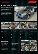Renault Scenic 1.6 Dynamique Luxe Schiebedach StzHzg - gebrauchte Renault Scenic aus dem Jahr 2003
