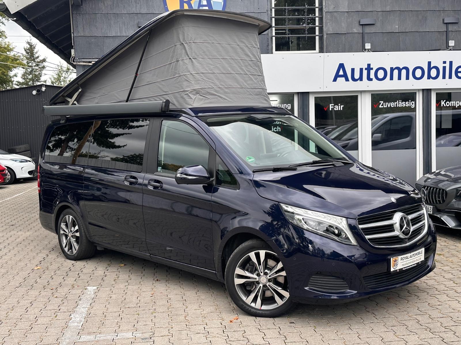 MERCEDES-BENZ V 250  MARCO POLO / CUISINE DOUCHE EAUVENT  | 190 ch | BVA | ATTELAGE | HAYON ÉLECTRIQUE | VOLANT CUIR