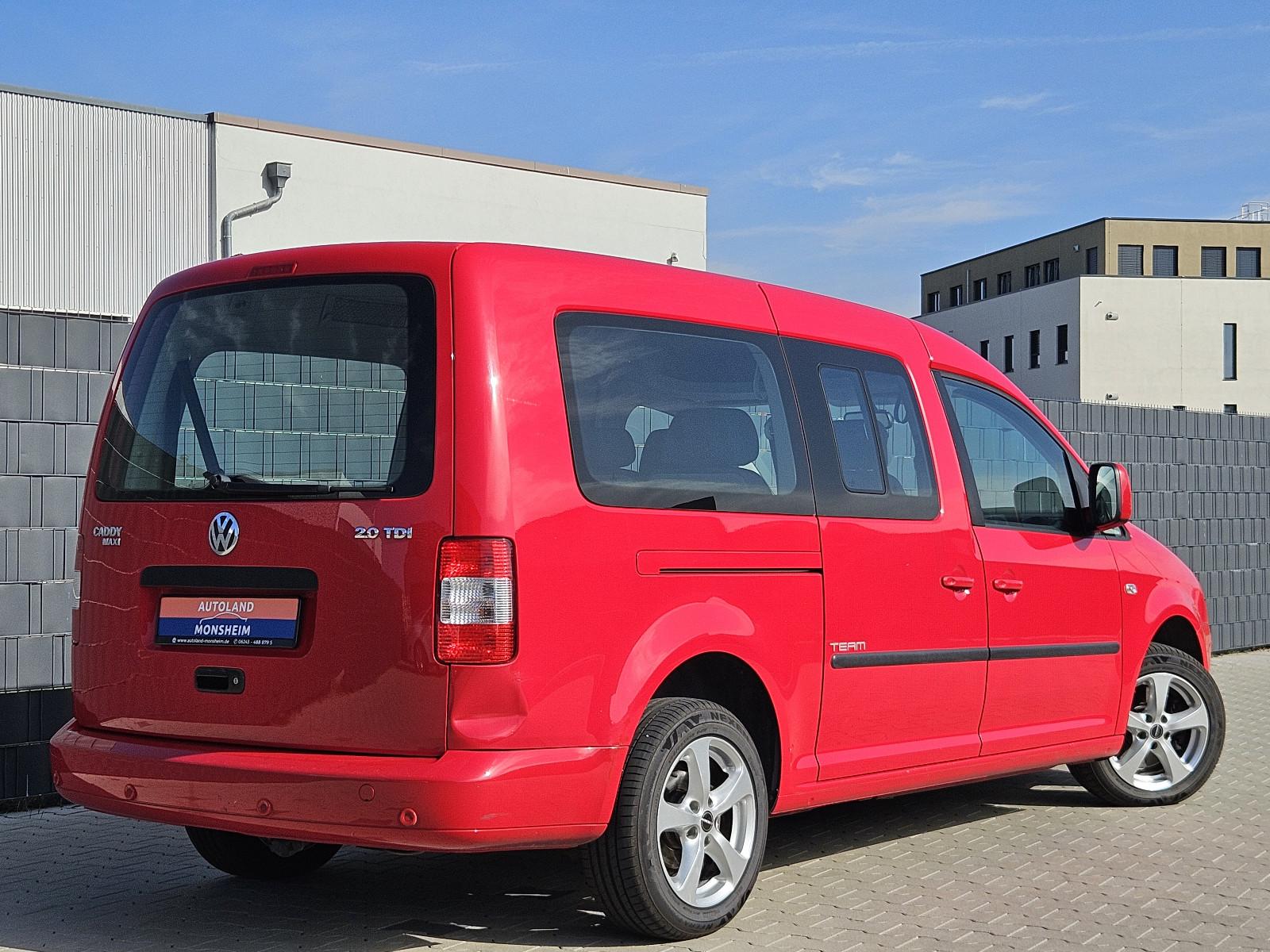 Volkswagen Caddy Maxi 2.0 TDI Life Team 7-SITZER PDC AHK