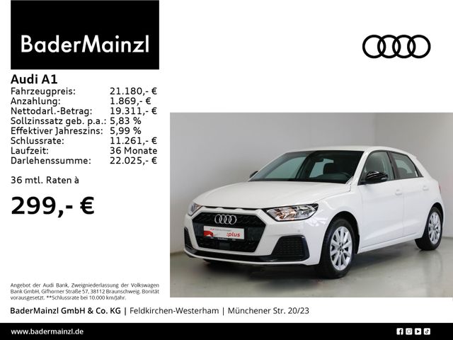 Audi A1 25 TFSI Kam. Virtual SHZ