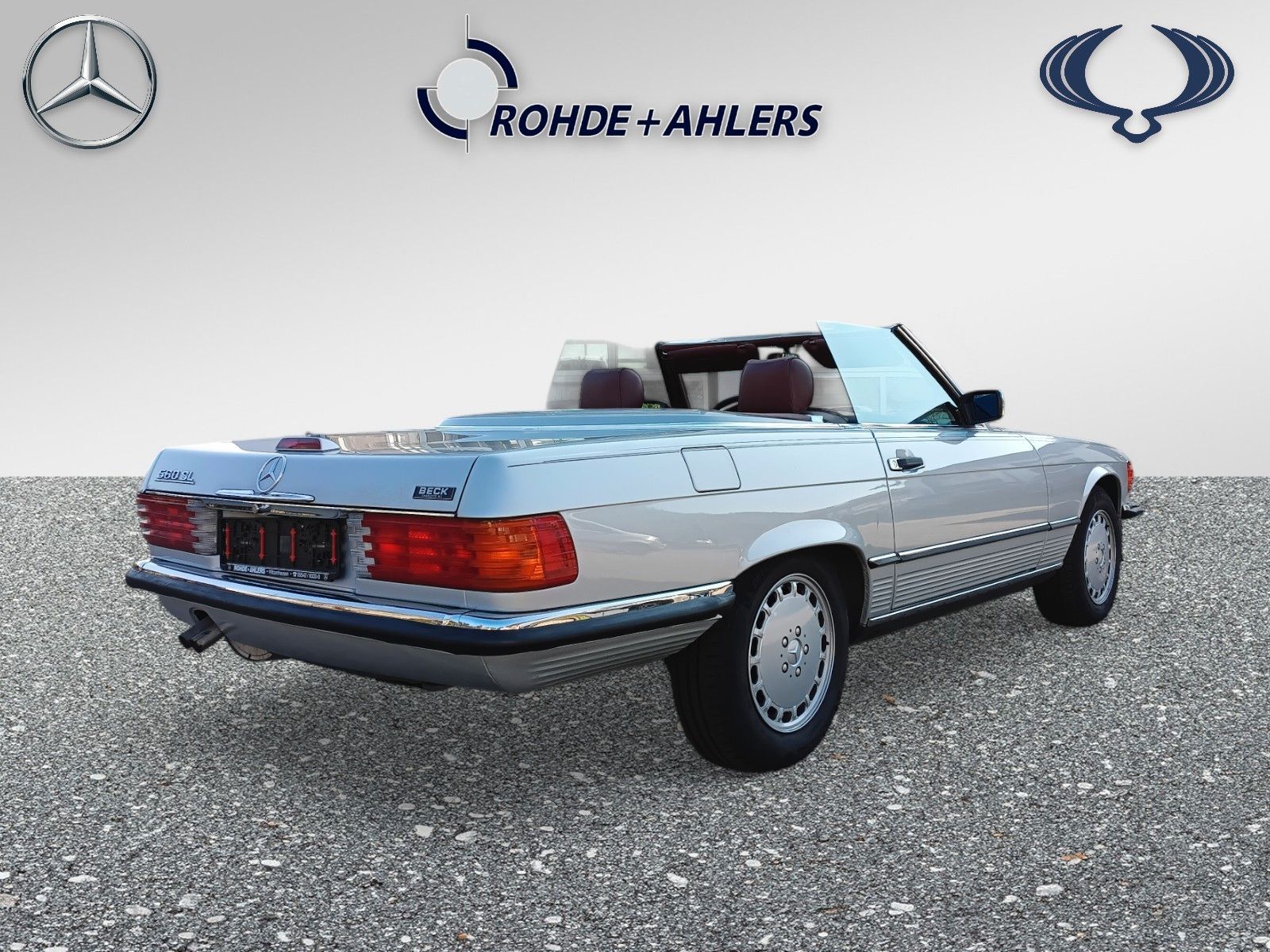 Fahrzeugabbildung Mercedes-Benz SL 560+HISTORIE VORHANDEN+HARDTOP+KLIMA