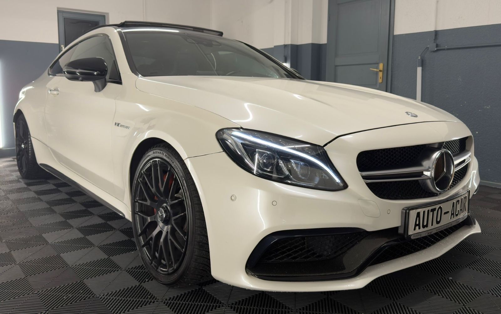 MERCEDES-BENZ C63S AMG *Perf-Abgas/Sitze*PANO*Head-Up*360°KAM*