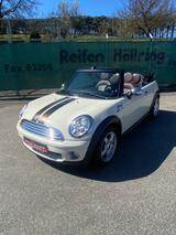 MINI One Cabrio 1,6*1.Hand*Xenon*Leder*Klima* - weiße MINI One Cabrio