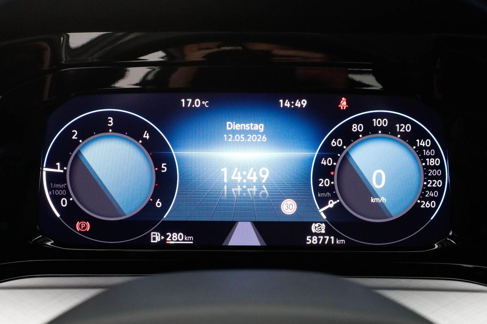 Volkswagen Golf Variant 2.0 TDI Life Navi LED Sitzh. ACC, миниатюра 19