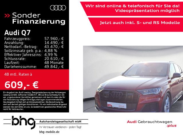 Audi Q7 S line 60 TFSI e quattro