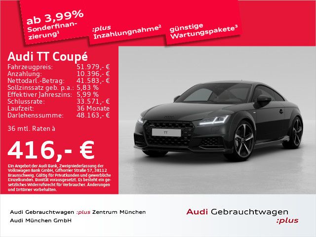 Audi TT Coupé 45 TFSI qu. S tronic S line Matrix/B&O/