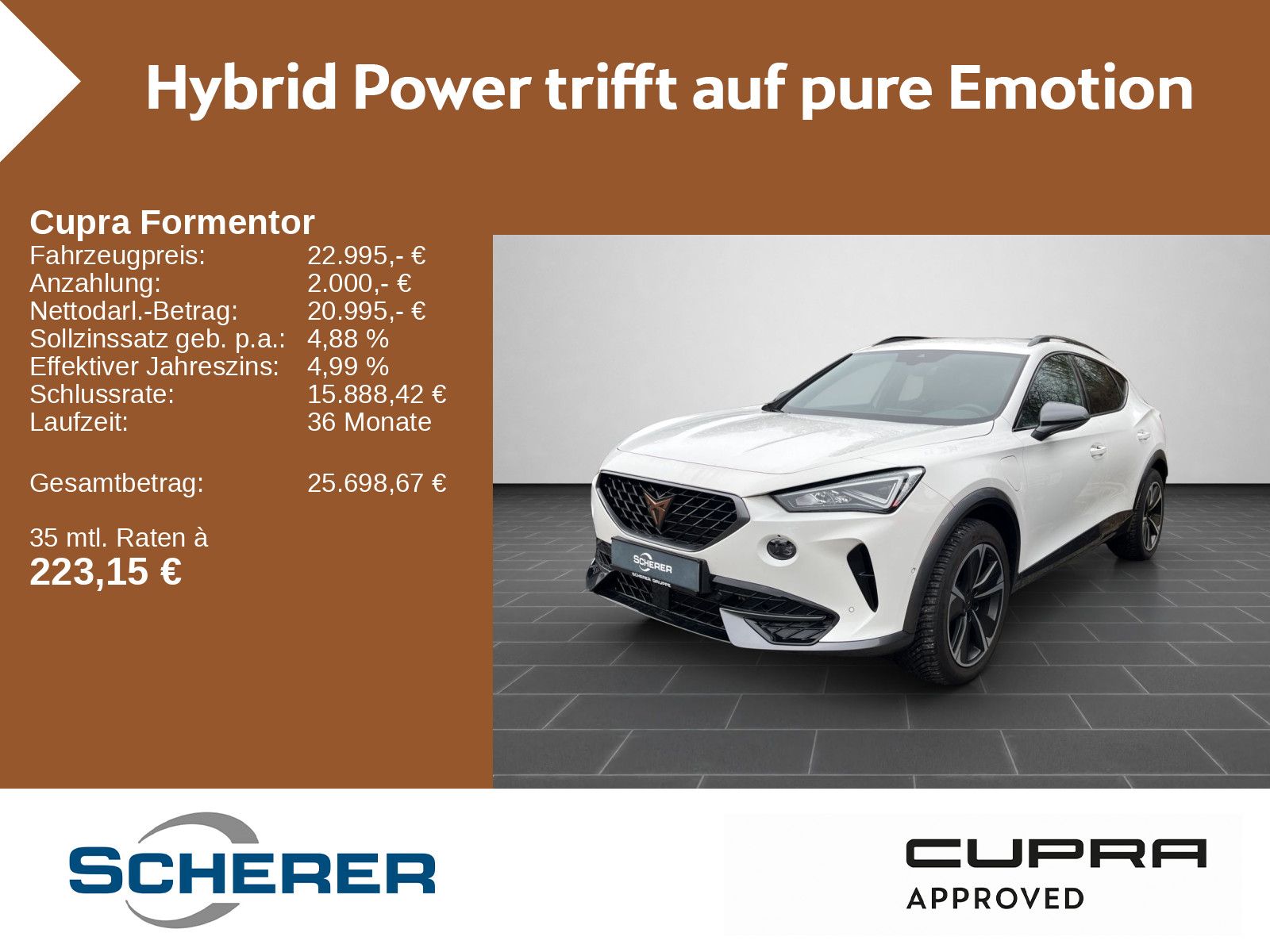 Cupra Formentor 1.4 PHEV EPH*TA*ACC*CARPLAY*TSR uvm...