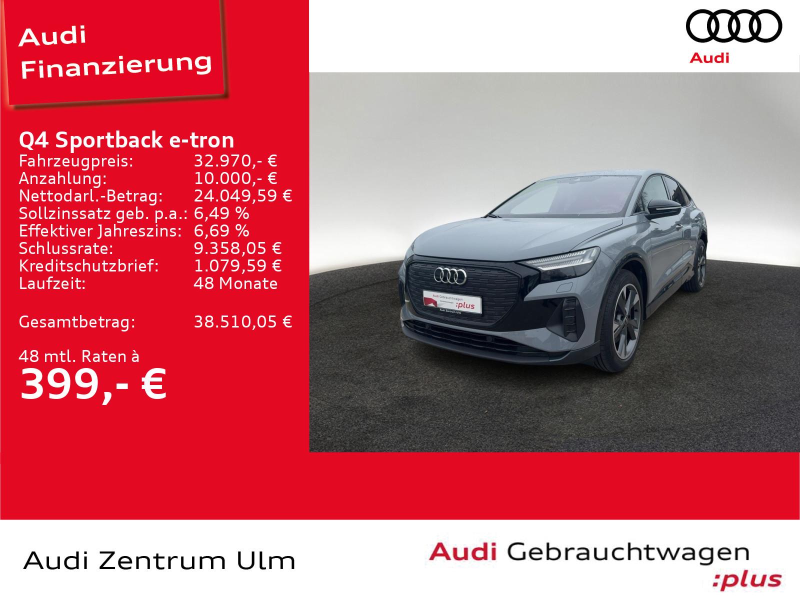 Audi Q4 Sportback e-tron 40 AHK MATRIX 20" KAM NAV+