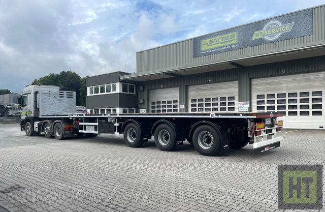 Faymonville MAX Trailer 3-Achs-Doppeltele-Plateau zwangsgel.