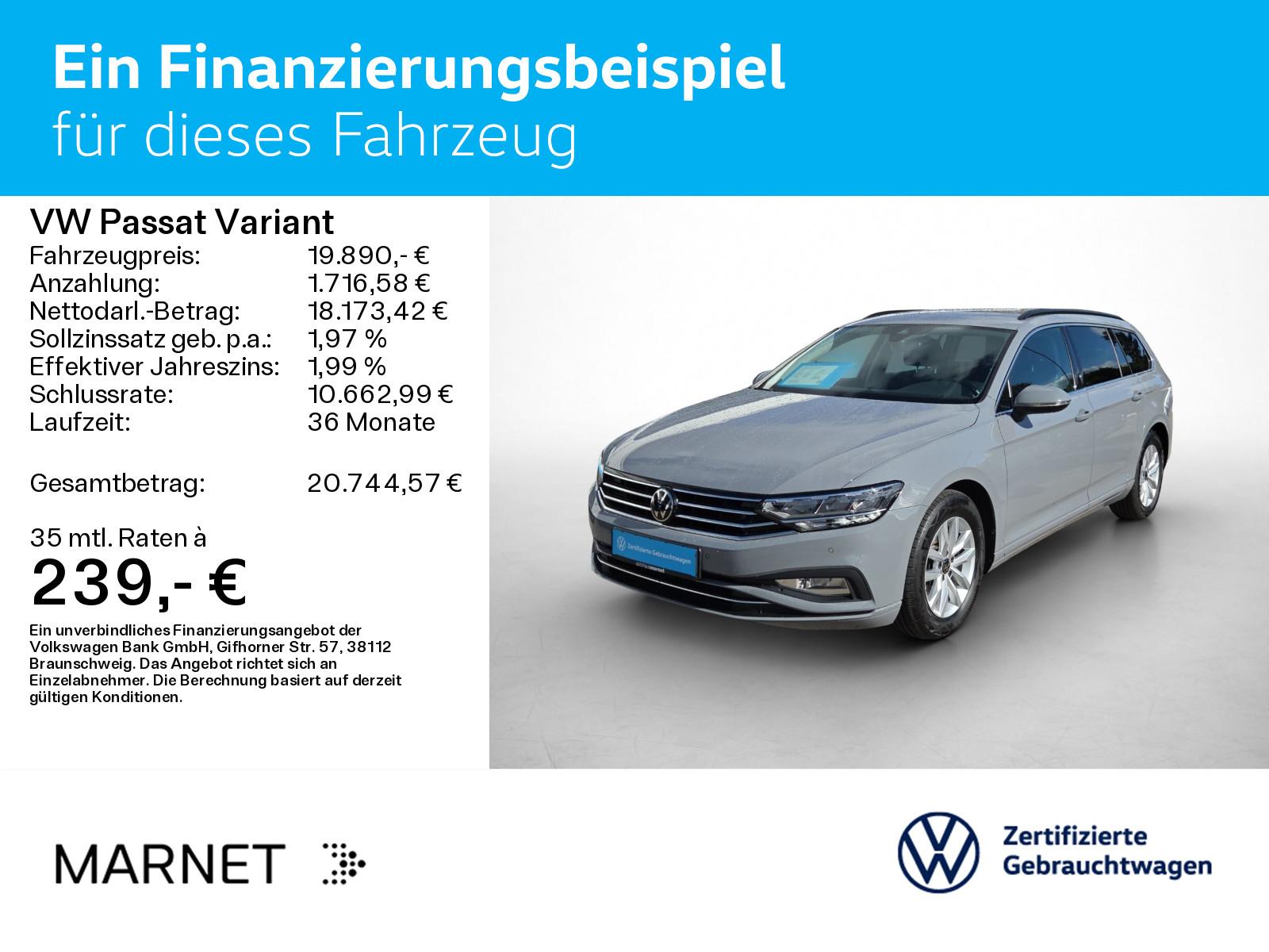 Volkswagen Passat Variant 2.0 TDI Business* Navi*AHK*LED*El