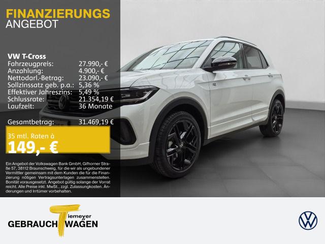 Volkswagen T-Cross 1.0 TSI DSG R-LINE IQ.LIGHT REAR VIEW NA