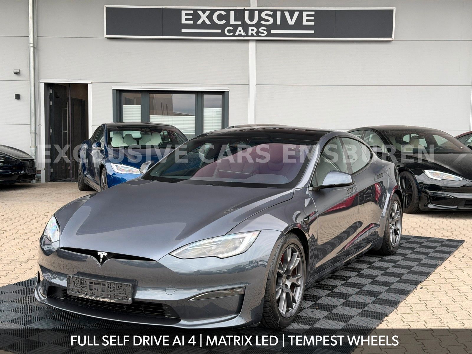 Tesla MODEL S PLAID | MATRIX LED | FULL SELF DRIVE 4 |