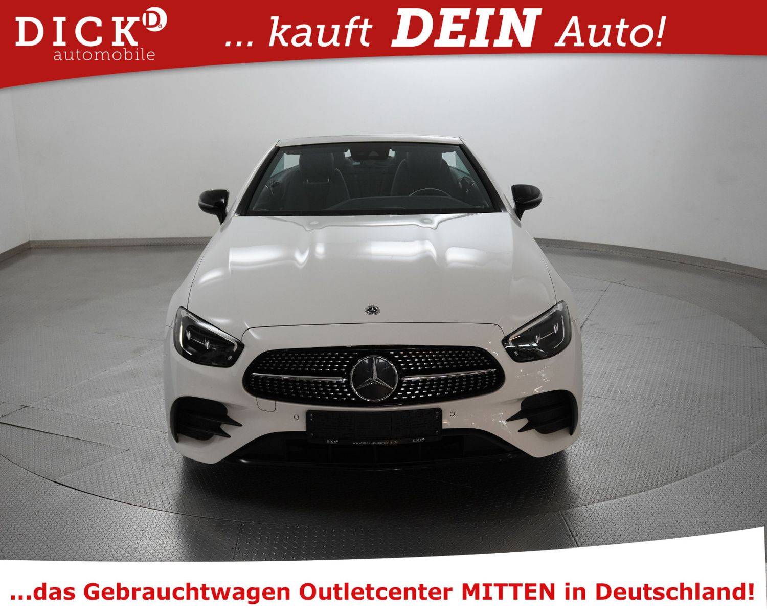 Fahrzeugabbildung Mercedes-Benz E220d Cabrio 2X AMG NIGHT+WIDESC+STNDHZ+BURM+20"