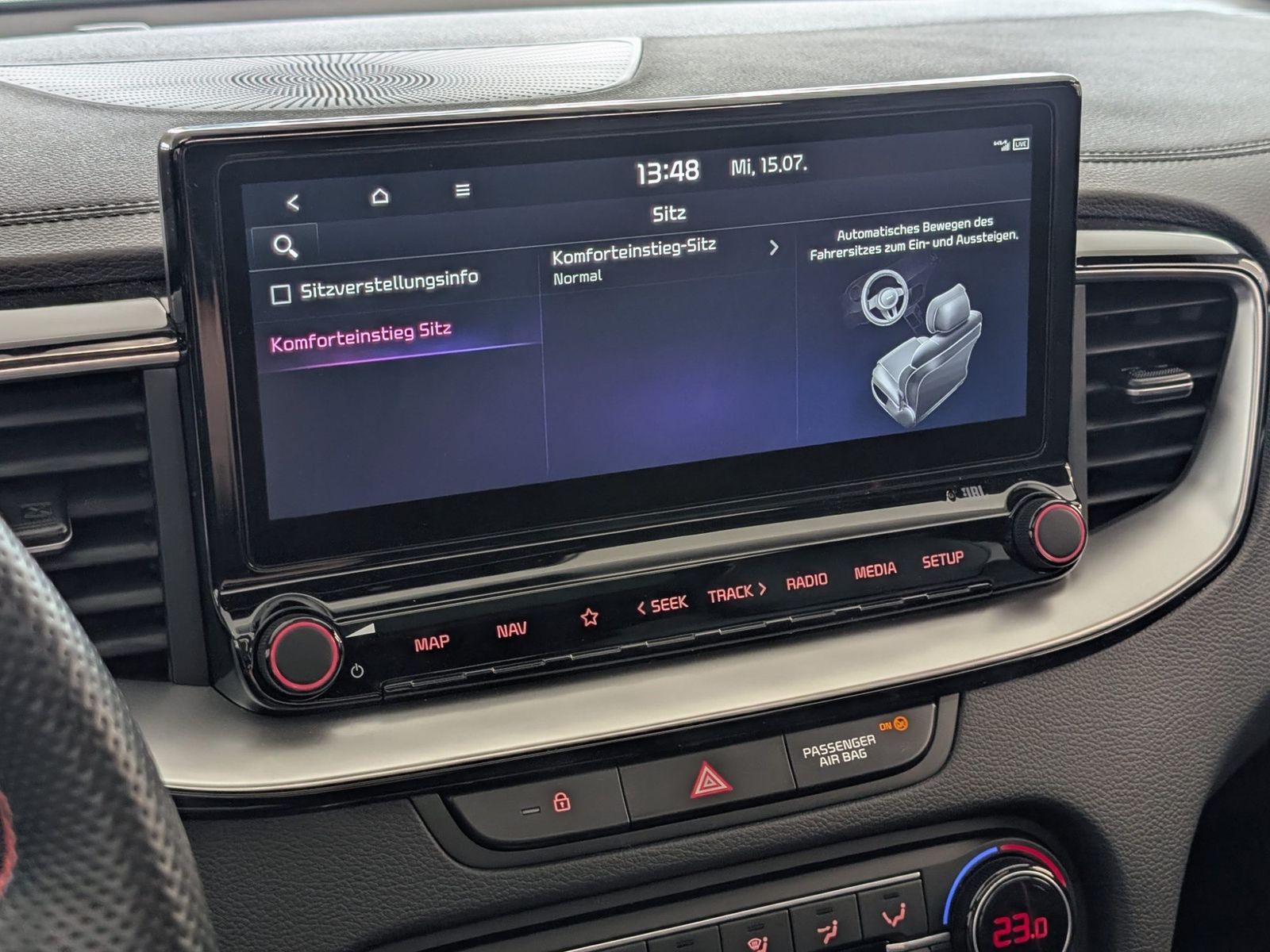 KIA pro_cee'd ProCeed 1.6 T-GDI GT DCT Glasdach Komfort – Bild 29